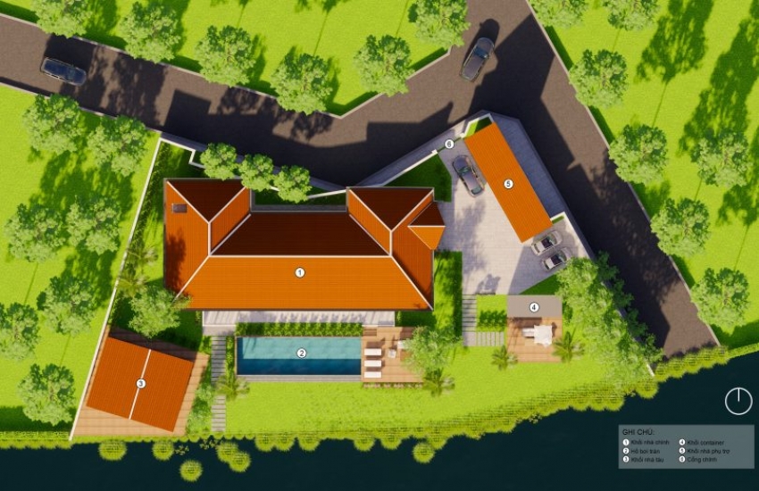 Biệt thự ven sông Villa D9