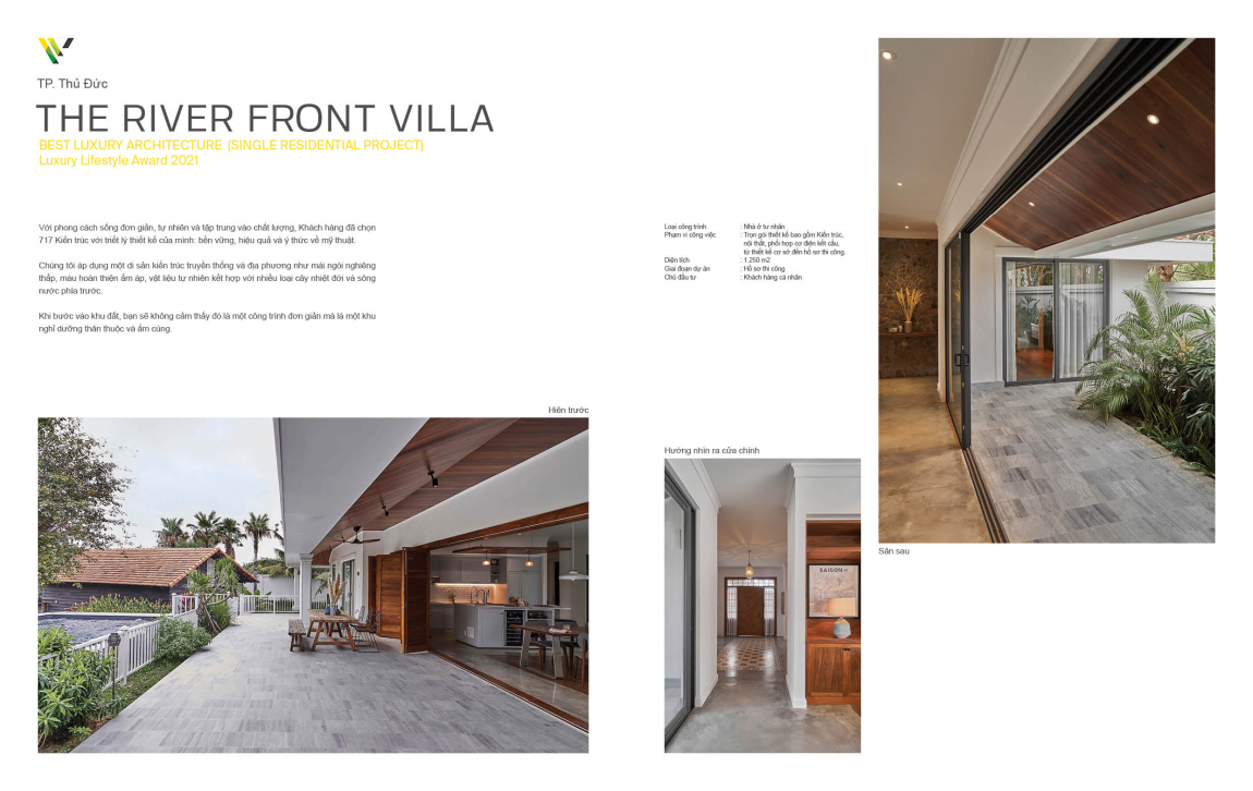 THE RIVER FRONT VILLA