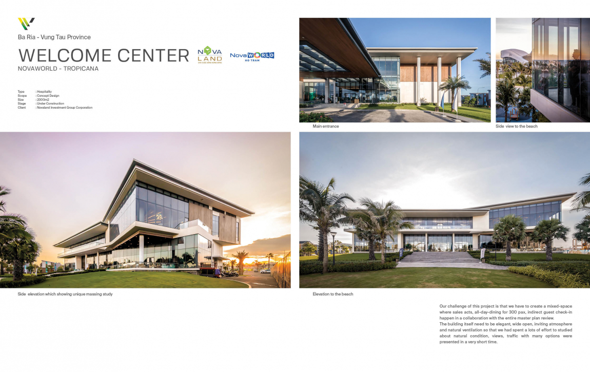 Welcome center - NOVAWORLD TROPICANA